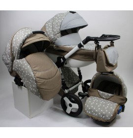 Carucior 3 in 1 Torrino Baby Seka Hearts