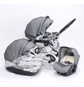 Carucior 3 in 1 Zippy Classic Baby Merc